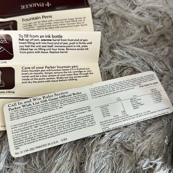 Vtg Parker Classic Ballpoint Pen & Pencil Set Stainless Steel Gold Tone Arrow - Picture 5 of 17